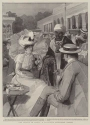 Die Saison in Kairo, ein beliebter Nachmittagsort